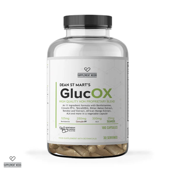 Supplement Needs - GlucoX - 180 capsules
