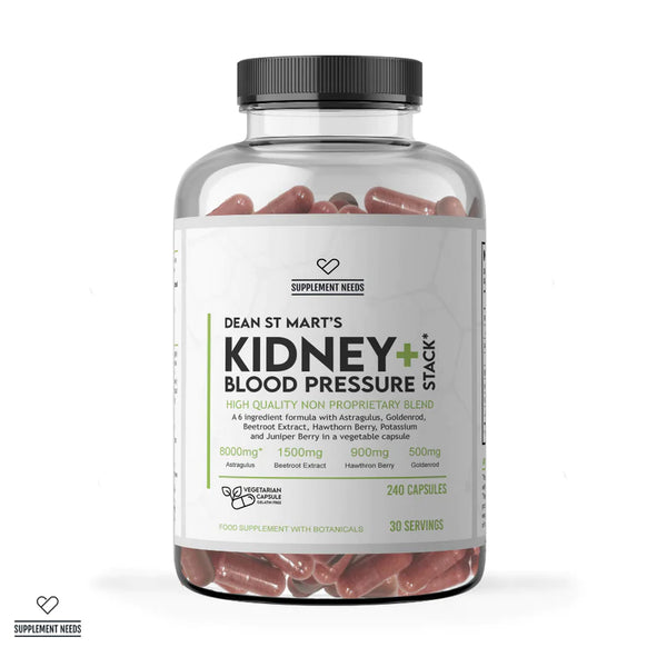 Supplement Needs -Kidney & Blood pressure stack - 240 capsules