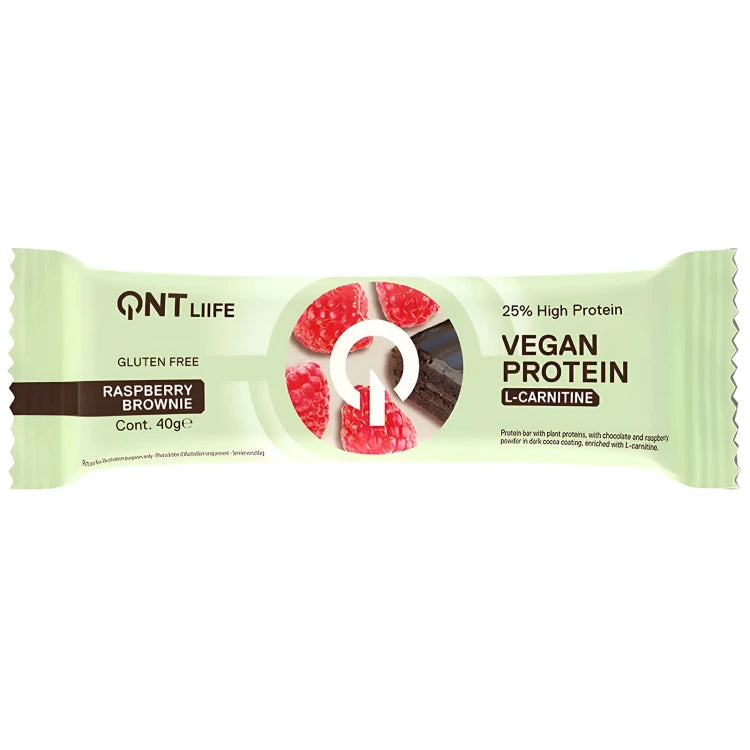 QNT Vegan 25% Protein Bar L-Carnitine 40g