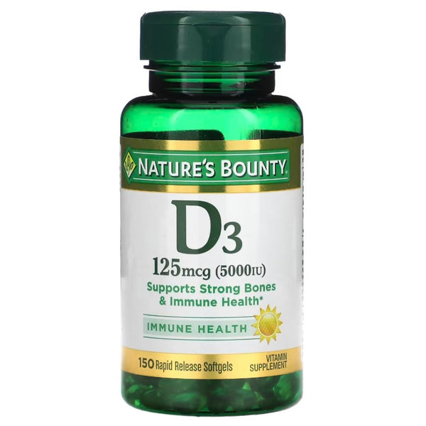 Nature's Bounty - Vitamin D3 (5,000 IU)