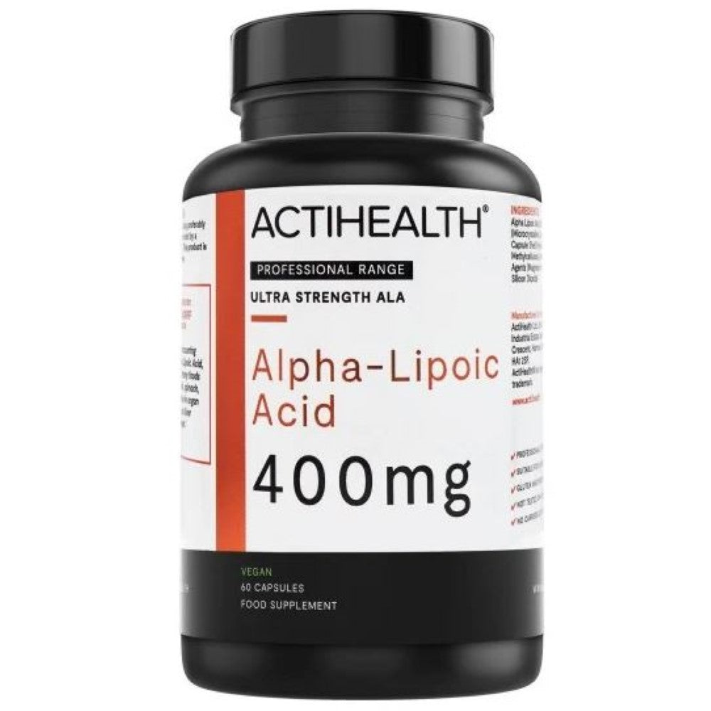 ACTIHEALTH - Alpha Lipoic Acid 400Mg 60 Capsules