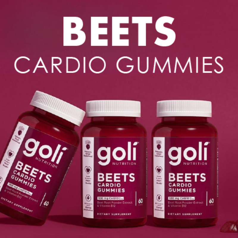 Goli Nutrition - BEETS CARDIO Gummies 60 Count