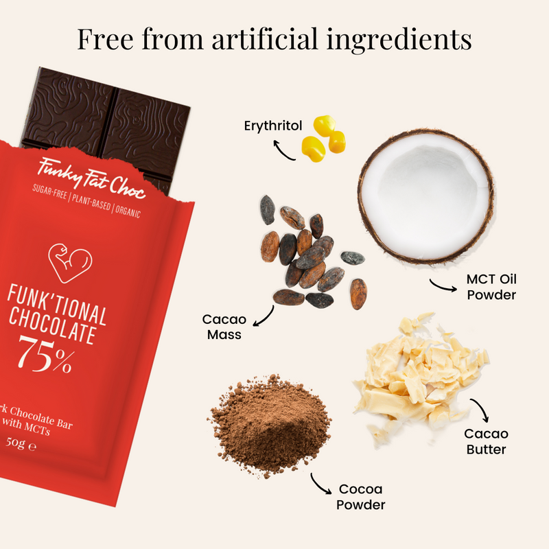 Funky Fat Foods - Dark Chocolate MCT