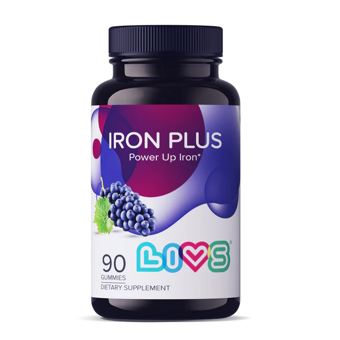 Livs Iron Plus 90 Gummies