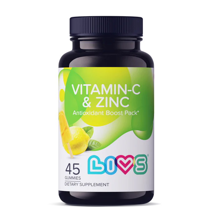 Livs Vitamin C & Zinc 45 Gummies