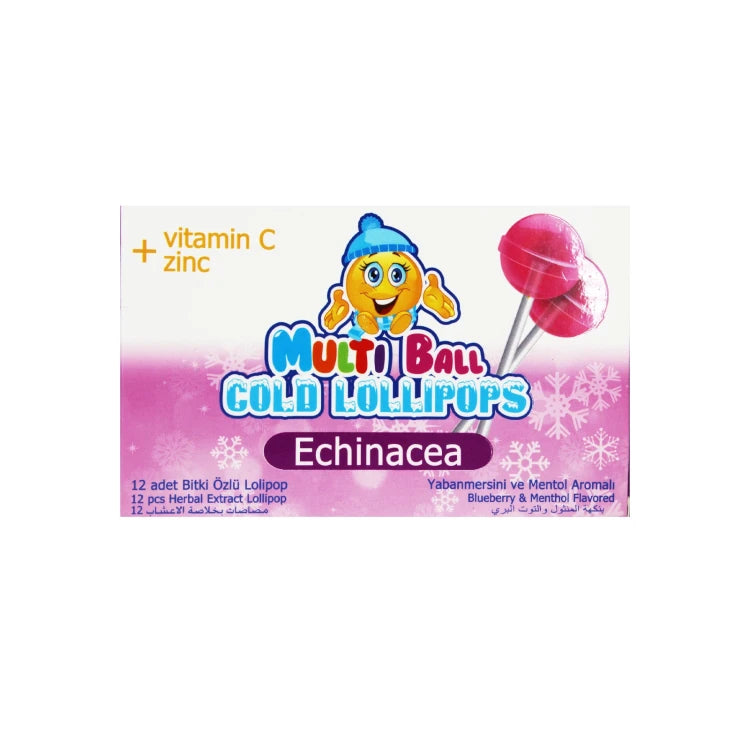 MULTIBALL Cold Lollipops Echinacea ( 12 piece box)