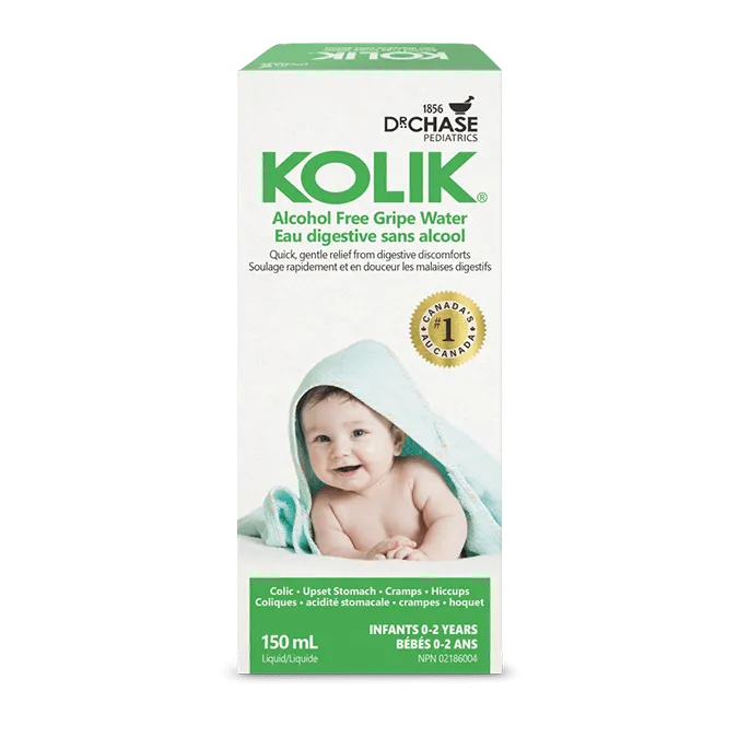 Dr. Chase Kolik Gripe Water - Relief for Stomach Discomfort & Hiccups