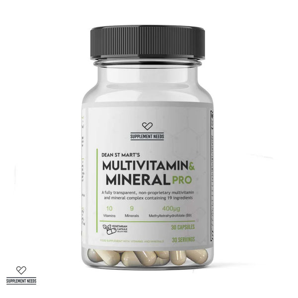 Supplement needs - MULTI VITAMIN AND MINERAL PRO