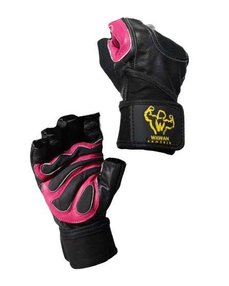Wawan - Weight Lifting Gloves - Pink/Blue