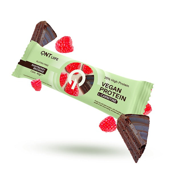 QNT Vegan 25% Protein Bar L-Carnitine 40g