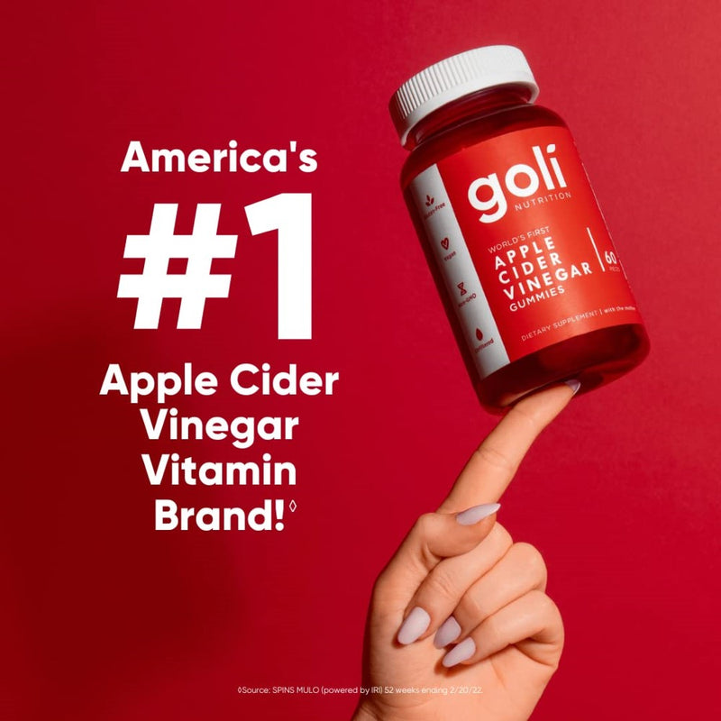 Goli Nutrition - Apple Cider Vinegar Gummies 60 Count