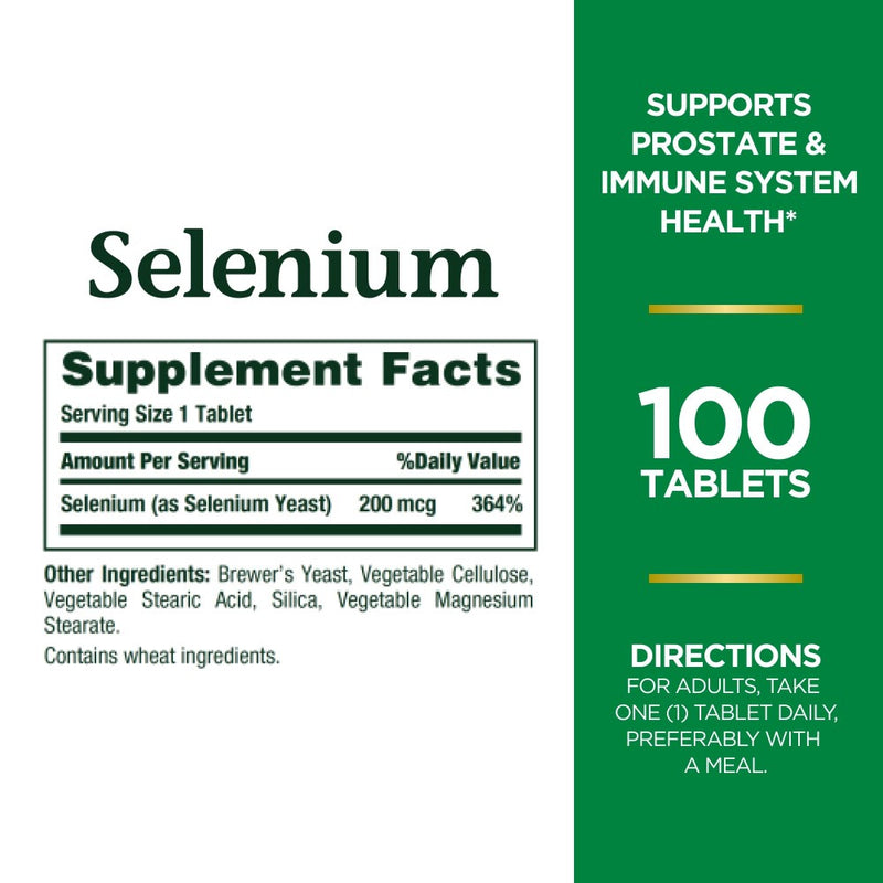 NATURE'S BOUNTY - Selenium