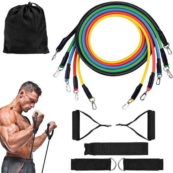 11pcs Resistance Band Set