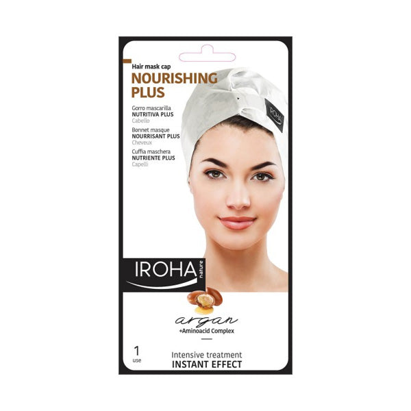 Iroha Nature Sauna Repair Hair Mask Cap