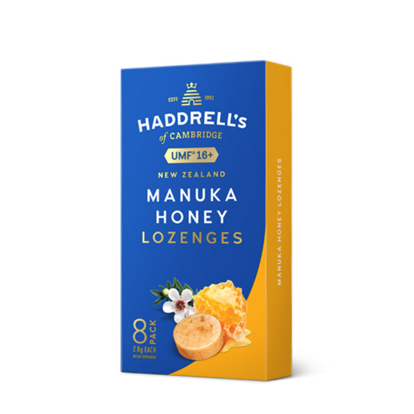 Haddrell's of Cambridge® - UMF 16+ Manuka Honey Lozenges - أقراص عسل مانوكا