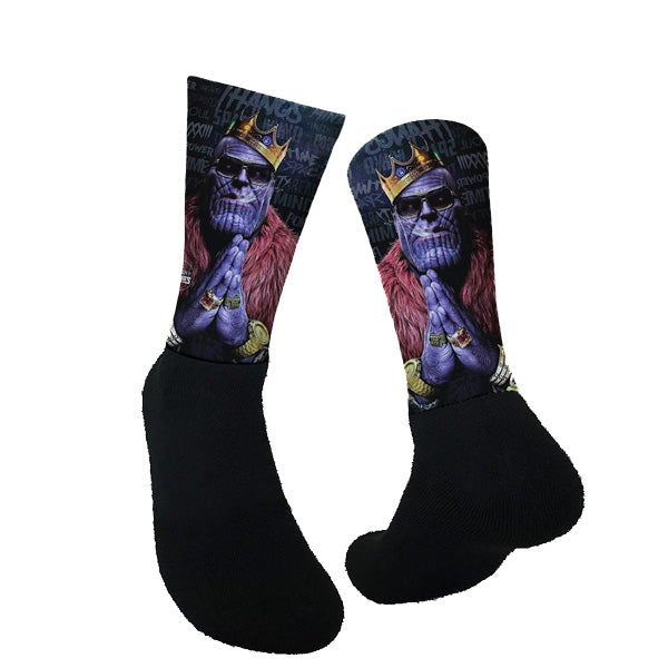 Lurk in Shrubs Socks - Thanos