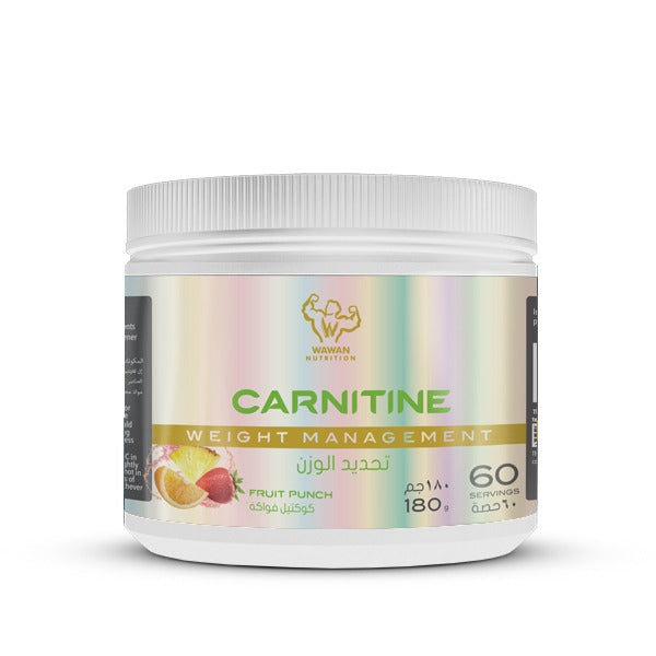 Wawan Nutrition - Carnitine - Fruit Punch - 180 Grams