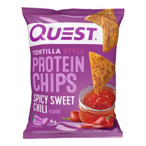 TORTILLA STYLE PROTEIN CHIPS