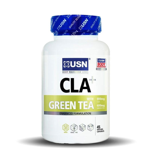 USN - CLA Green Tea - Unflavored - 90 Softgel Capsules